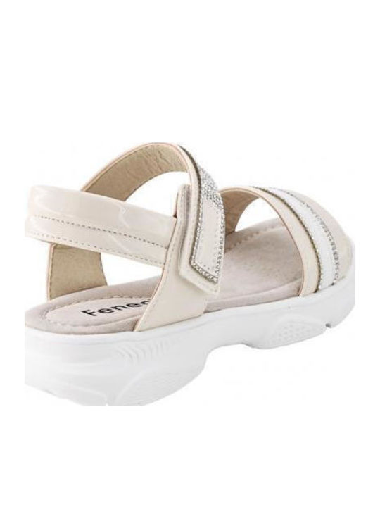 Kinder Sandalen Ecru