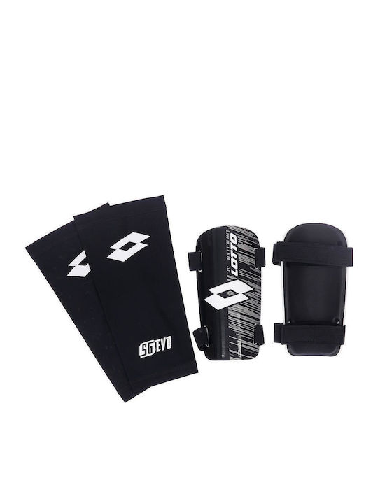 Lotto Protect 600 III Adults Soccer Shin Protectors Black 216937-20E