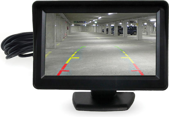 AMiO 4.3 Inch Rearview Camera Screen for Car Dashboard