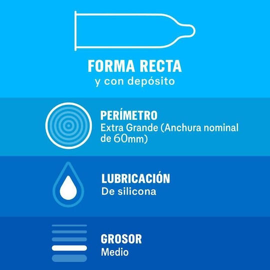 Durex Προφυλακτικά Natural XL 12τμχ 60mm Natural