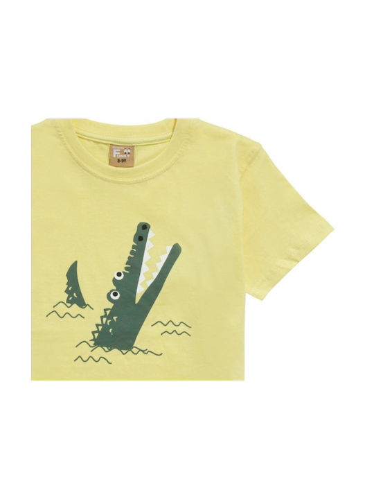 Funky Kids T-shirt Yellow