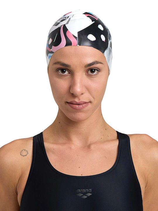 Arena HD Silicone Adults Swimming Cap Multicolour