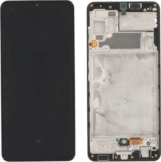 O ecran Incell cu Mecanism Tactil pentru Galaxy A32 4G -> Galaxy A32 4G (Negru)