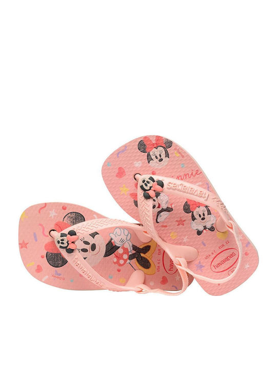 Παιδικές Σαγιονάρες Flip Flops Minnie Ροζ