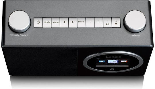 Lenco DIR-70 Επιτραπέζιο Ραδιόφωνο Ρεύματος DAB με Bluetooth Μαύρο