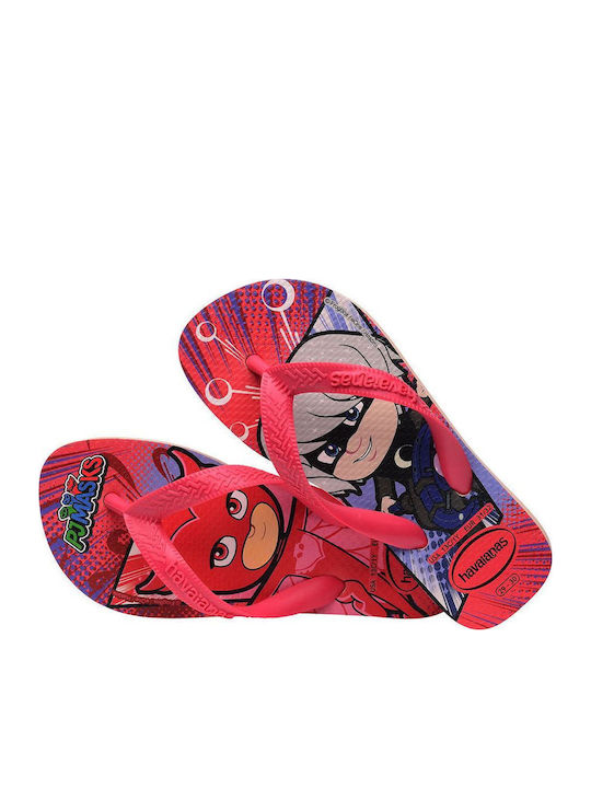 Kids' Flip Flops Red PJ Masks