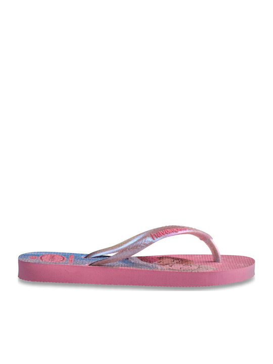Παιδικές Σαγιονάρες Flip Flops Ροζ Slim Princess