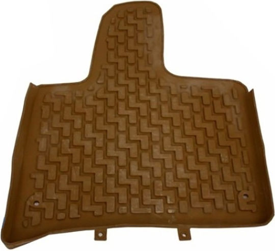 Carner Set of Front and Rear Mats 5pcs Tray Type for Audi Q7 Beige