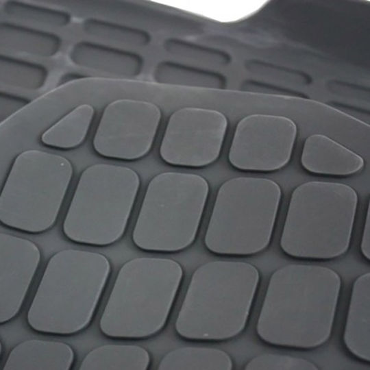Carner Set of Front and Rear Mats 3pcs Tray Type for BMW X5 Gray