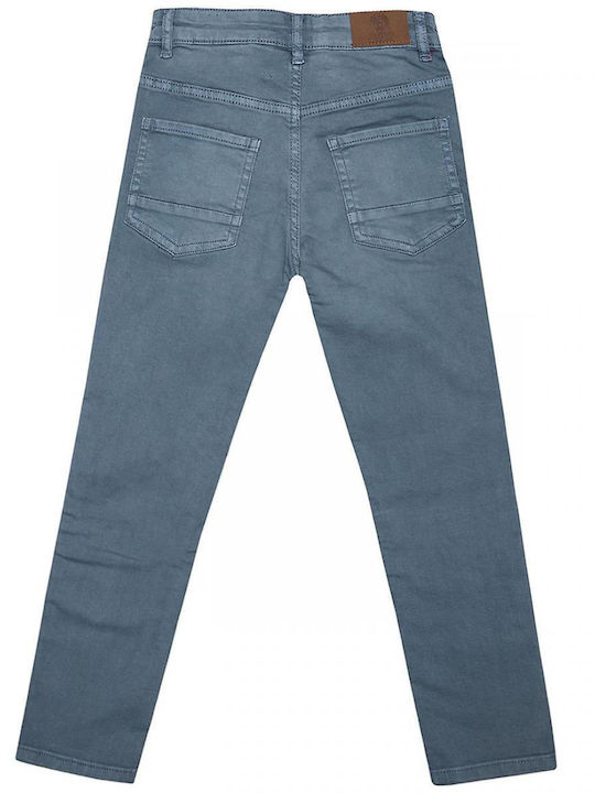 Franklin And Marshall Skinny Fit Denim Pant FMS0419-A05-39 Denim Blugi pentru băieți 8 E-9 E