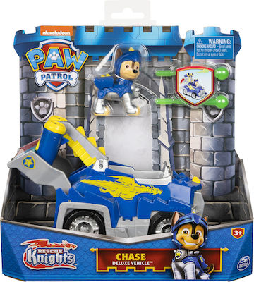 Spin Master Παιχνίδι Μινιατούρα Paw Patrol Knights Themed Vehicle - Chase για 3+ Ετών