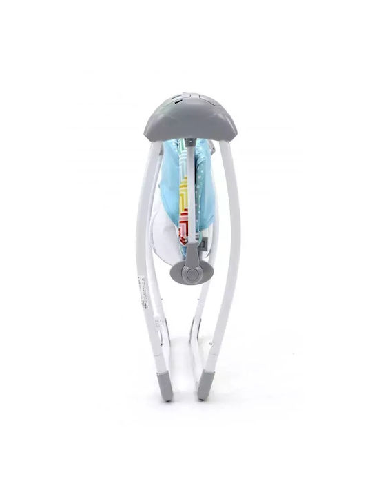 Asalvo Electric Baby Relax Swing Musical with Music Blue for Child up to 9kg
