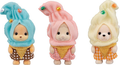 Epoch Toys Miniature Toy Ice Cream Cuties Sylvanian Families for 3+ Years