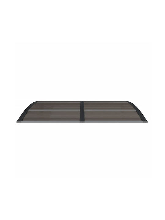 vidaXL Πολυκαρβονικό Στέγαστρο Π150xΒ100cm