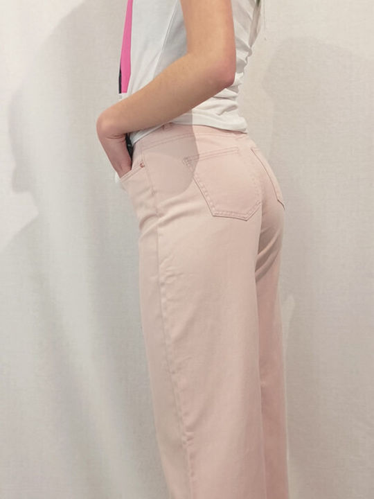 Wide Γυναικείο Jean Παντελόνι Peach Whip