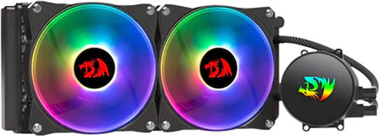 CW-3000 Effect X Wasserkühlsysteme AIO CPU mit 2 Lüfterabmessung 120mm und ARGB Beleuchtung