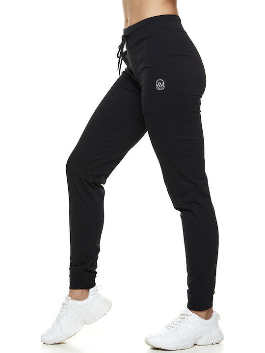 -2 Sweatpants Jogger Black
