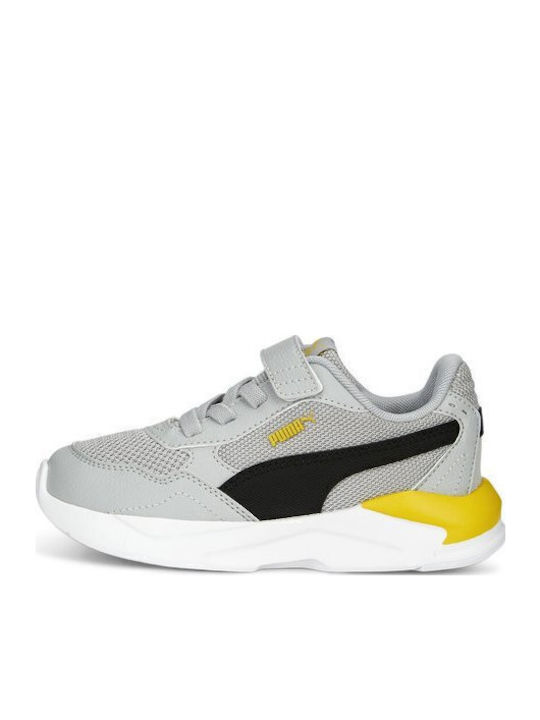 X-Ray Kids Sports Shoes Volleyball with Hoop & Loop Closure Gray