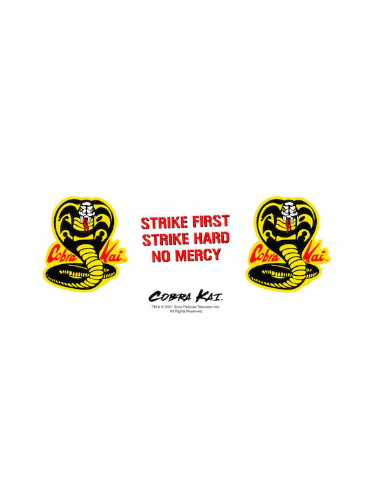 Hybris Cobra Kai Κούπα Κεραμική Λευκή