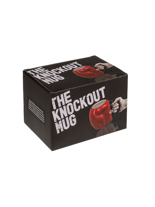 Out of the Blue Boxing Glove Mug Ceramic Red 500ml