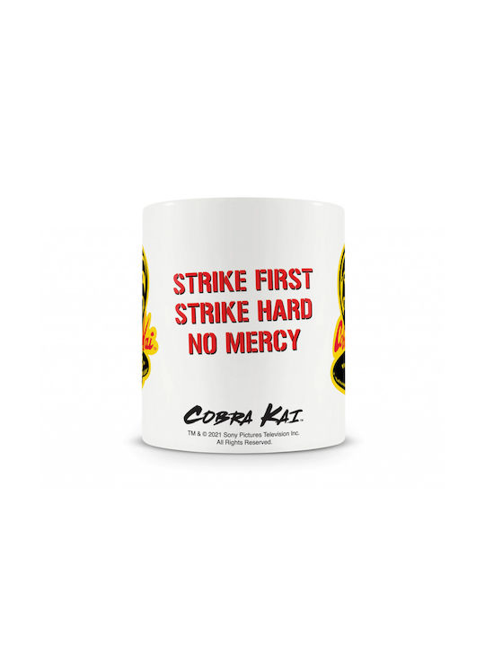 Hybris Cobra Kai Κούπα Κεραμική Λευκή