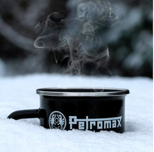 Petromax Becher Emaille Schwarz 370ml