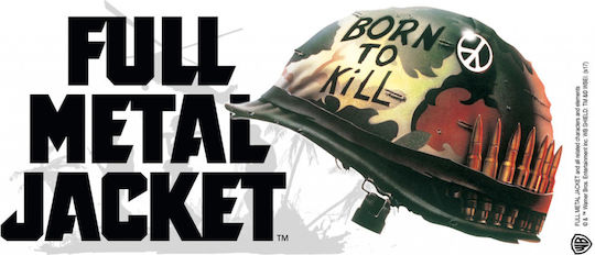 Hybris Full Metal Jacket Cană Ceramică Multicoloră 320ml