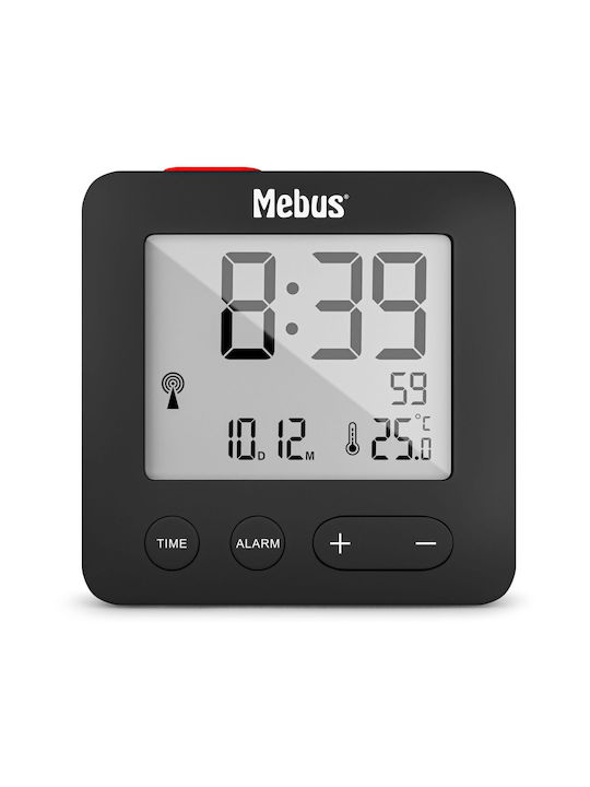 Mebus Funk Wecker Επιτραπέζιο Ρολόι με Ξυπνητήρι 25801