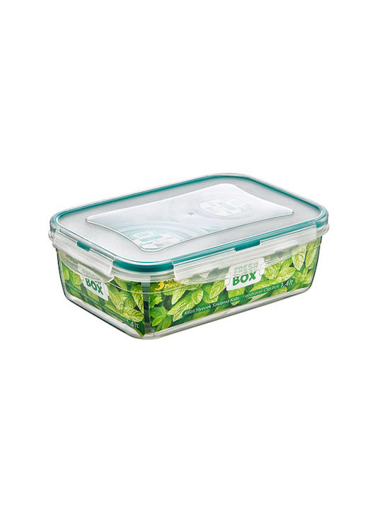 Chios Hellas Microwave Plastic Lunch Box Transparent 2500ml