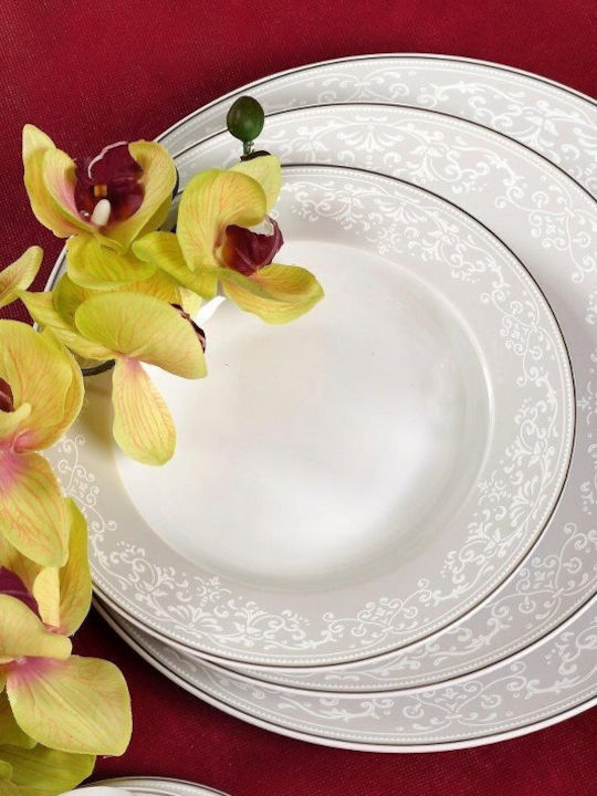 Cryspo Trio Passion Dinnerware Set White