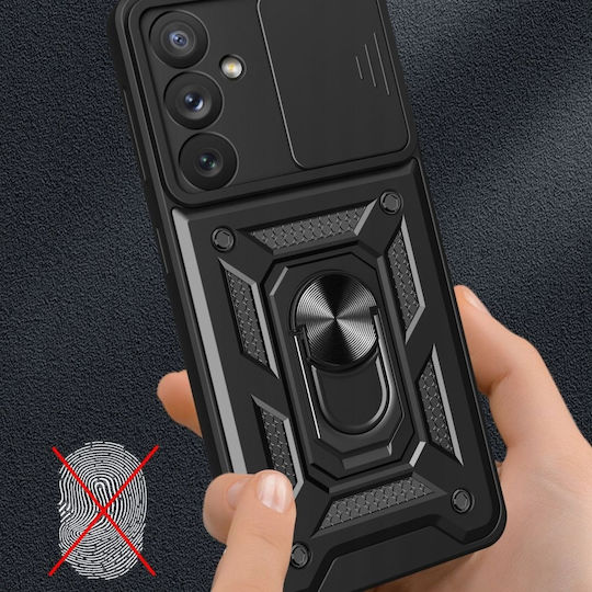 Tech-Protect Camshield Pro Back Cover Πλαστικό Μαύρο (Galaxy A54)