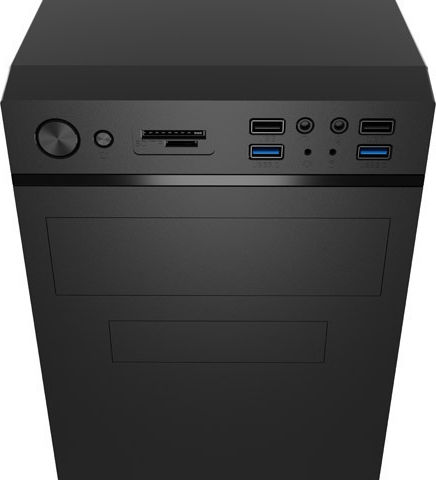 Natec Cabassu G2 Midi Tower Computer Case Black
