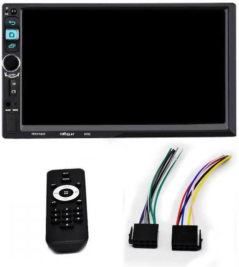 Sistem Audio Auto 2DIN (Bluetooth/USB/AUX/WiFi/GPS/Apple-Carplay/Android-Auto) cu Ecran Tactil 7"