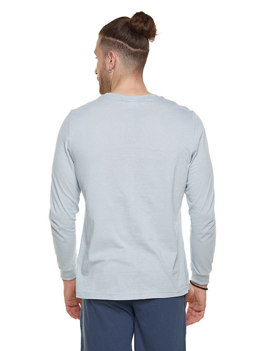 Bodymove Herren Langarmshirt Gray