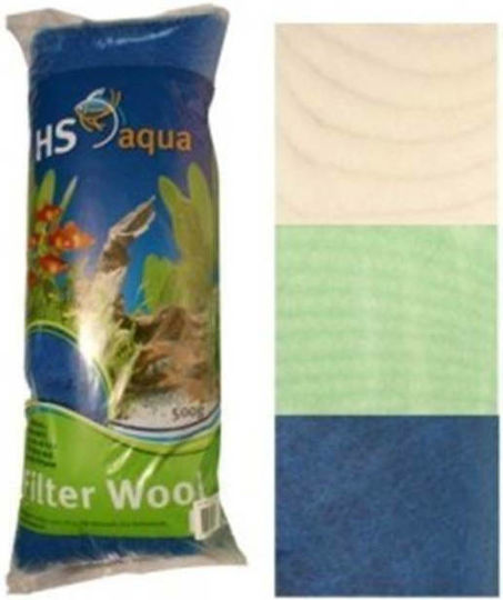 HS Aqua Filter Mat Wool Fiberglass for Aquarium Filtering 250gr