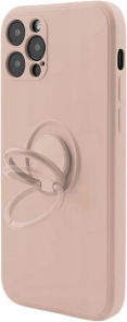 Vennus Light Silicone Back Cover Light Pink (iPhone 12 / 12 Pro)