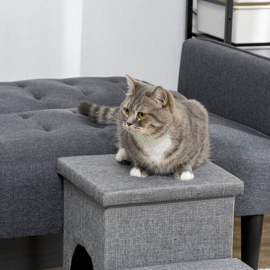 Pawhut Nest Cat Gray 73.5x33x40.5cm