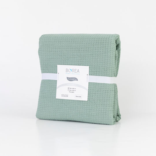 Borea Waffle Blanket Pique Single 160x260cm Veraman