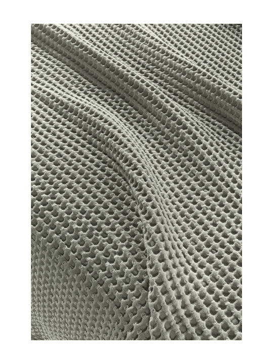 Guy Laroche Eternity Pique Blanket Double 230x240cm Olive