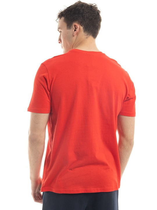 Champion Crewneck Men's Short Sleeve T-shirt Red