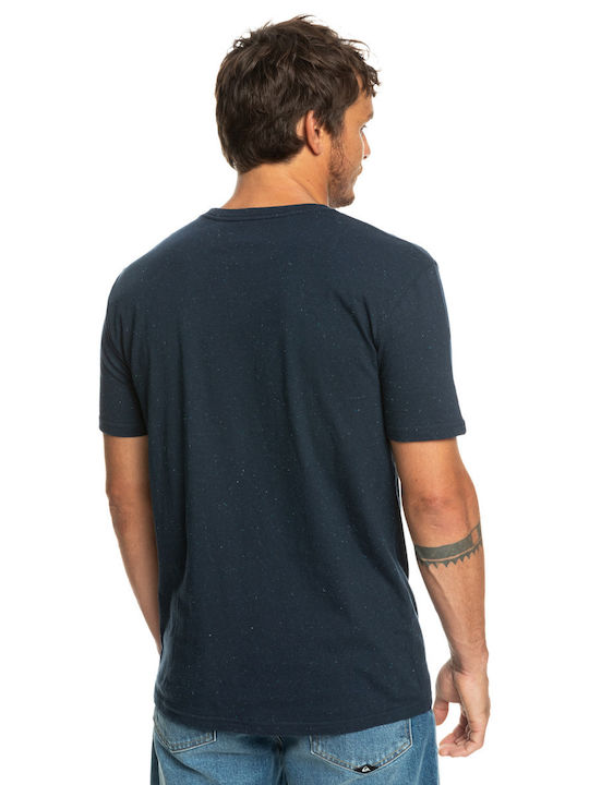 Quiksilver Arched Type Men's Short Sleeve T-shirt Navy Blue