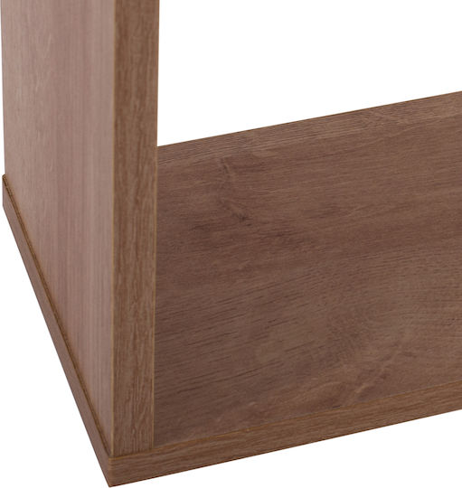 Rectangular Side Table Ameer Wooden Beige W45xL17xH52cm