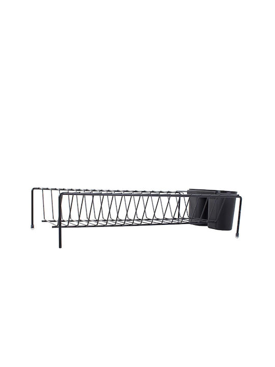 Aria Trade Dish Drainer Metallic in Black Color 38.5x23x9cm