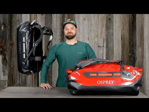 Osprey Transporter 40 Reisetasche Zurück Mars Orange Stoff