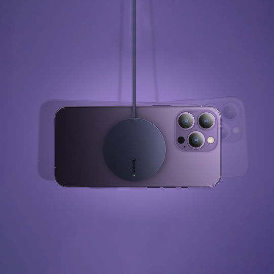 Baseus Magsafe Charger 15W Dusty Purple (Simple Mini3 )