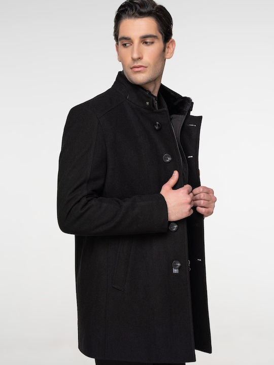 Fragosto Coat of the series Vest - 160027 192707 99 Negru