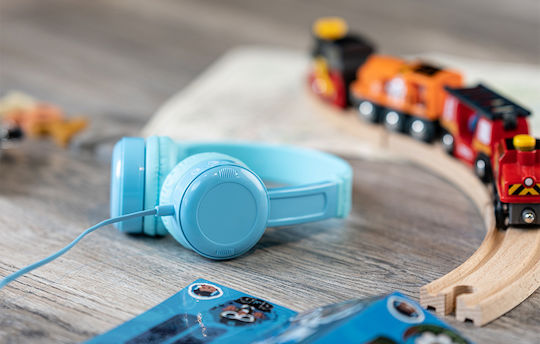 BuddyPhones Travel Kabelgebunden Kinder Am Ohr Kopfhörer Blau