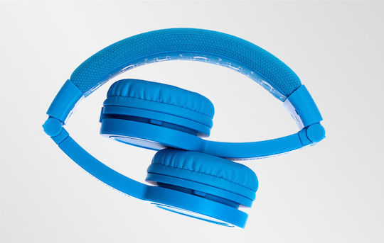 BuddyPhones Explore+ Жични On Ear Слушалки Светлосини