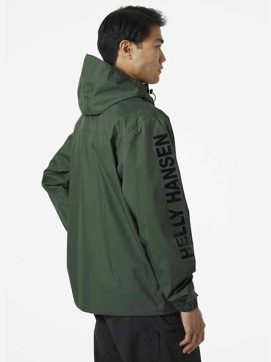 Helly Hansen Ανδρικό Χειμωνιάτικο Μπουφάν Αδιάβροχο Spruce Green