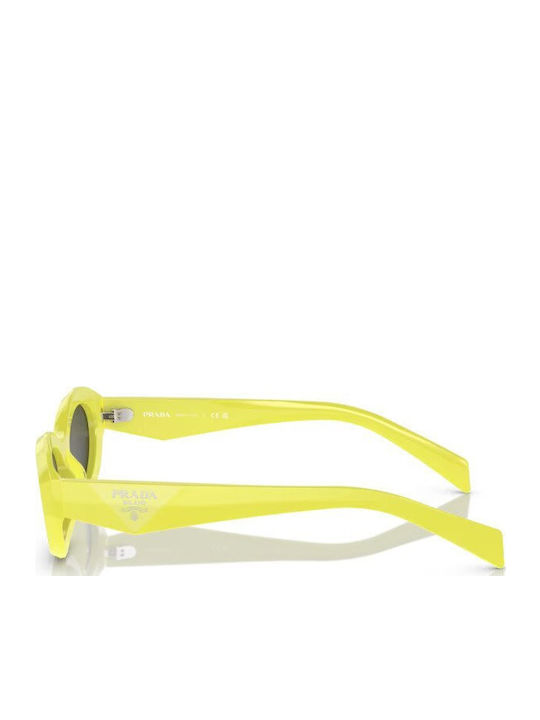 Prada Damen Sonnenbrille mit Gelb Kunststoff Gestell und Gray Linse PR26ZS 13L08Z